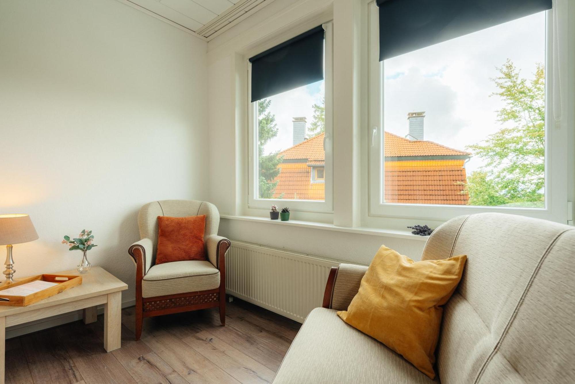 Haus Sonneck - Apartmenthaus - Sonnenterrasse Mit Grill - 1-8 Personen - Ruhige Lage Mit Blick Ueber * Braunlage