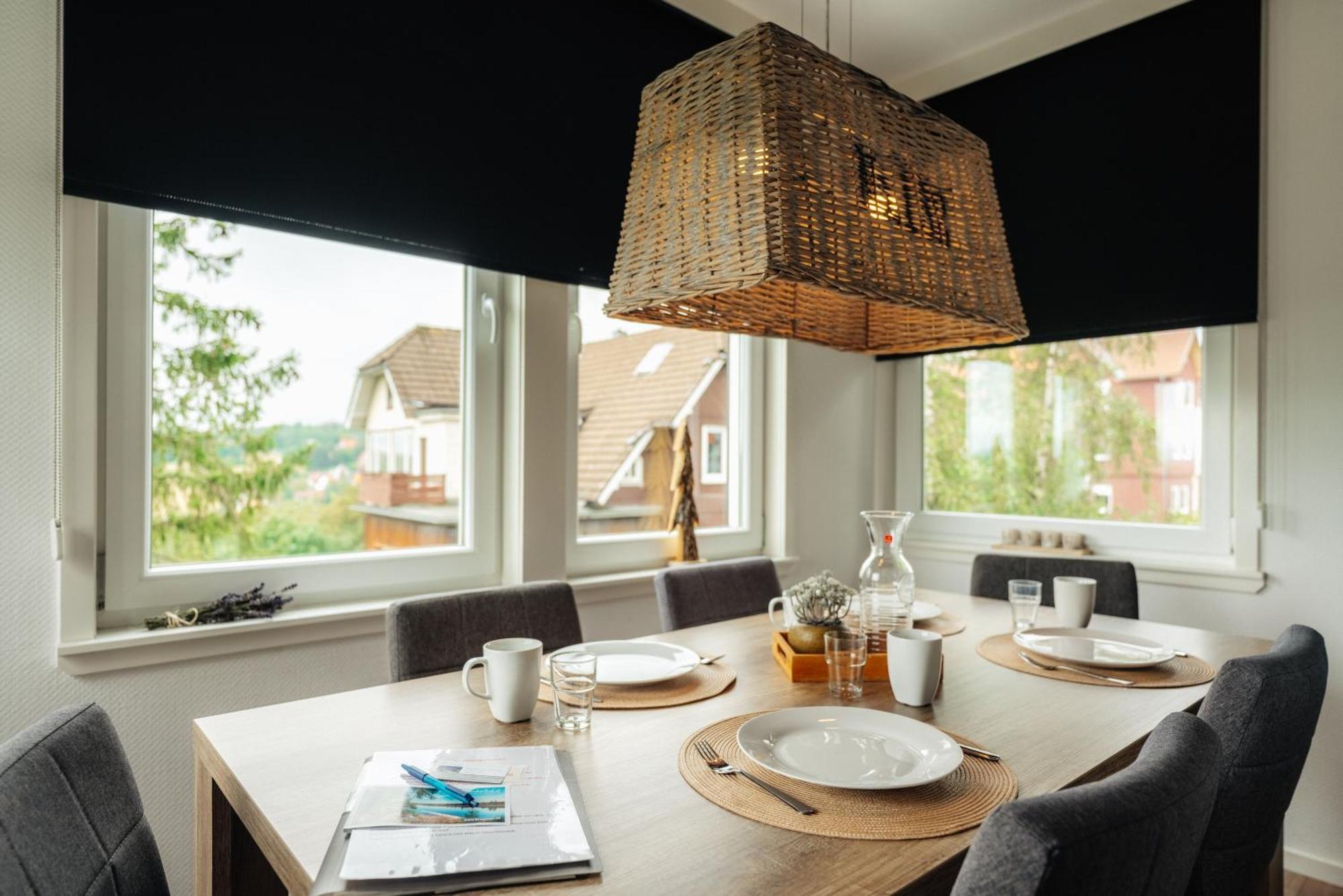 Haus Sonneck - Apartmenthaus - Sonnenterrasse Mit Grill - 1-8 Personen - Ruhige Lage Mit Blick Ueber Braunlage